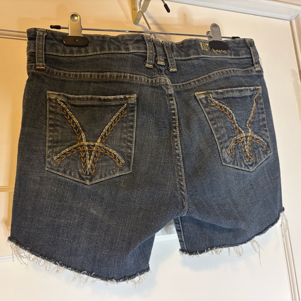 Kut from the Kloth Blue Denim Shorts